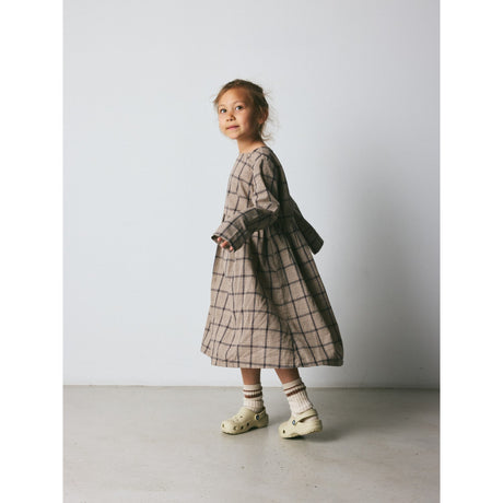 brunobruno nation Walnut Check Vita Walnut Check Dress