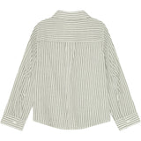 brunobruno nation Agave Green Stripe Nohrla Stripe Shirt