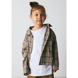 brunobruno nation Walnut Check Nohrla Walnut Check Shirt