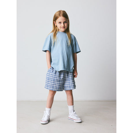 brunobruno nation Dusty Blue Skateboard Nanna T-Shirt