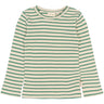 Petit Piao Frosty Spruce Striped PPSky L_S Tee