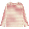 Petit Piao Dusty Rose Striped PPSky L_S Tee