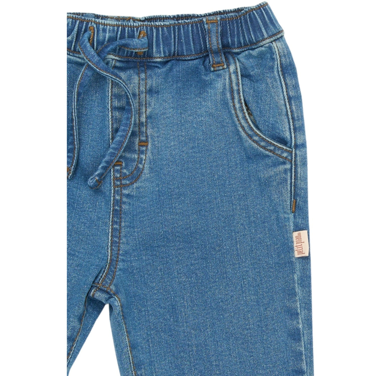 Petit Piao Light Blue Denim PPElm Denim Pants