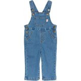 Petit Piao Light Blue Denim PPElm Denim Overalls