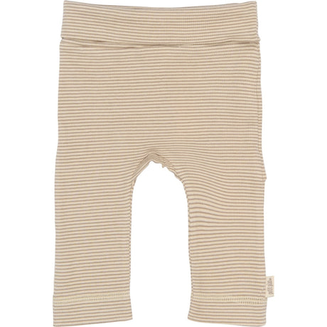 Petit Piao Pure Cashmere/Dark Off White PPDian Fold Leggings Stripe NB NOOS