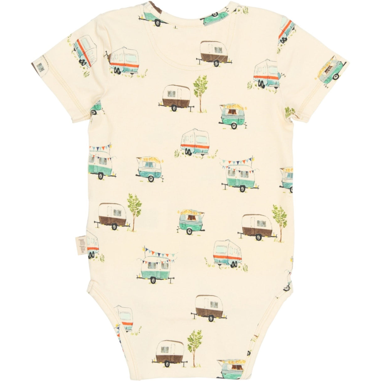 Petit Piao Eggnog Camper Aop Ppsun S_S Body