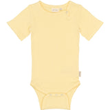 Petit Piao Mellow Yellow Ppsuze S_S Pointelle Body