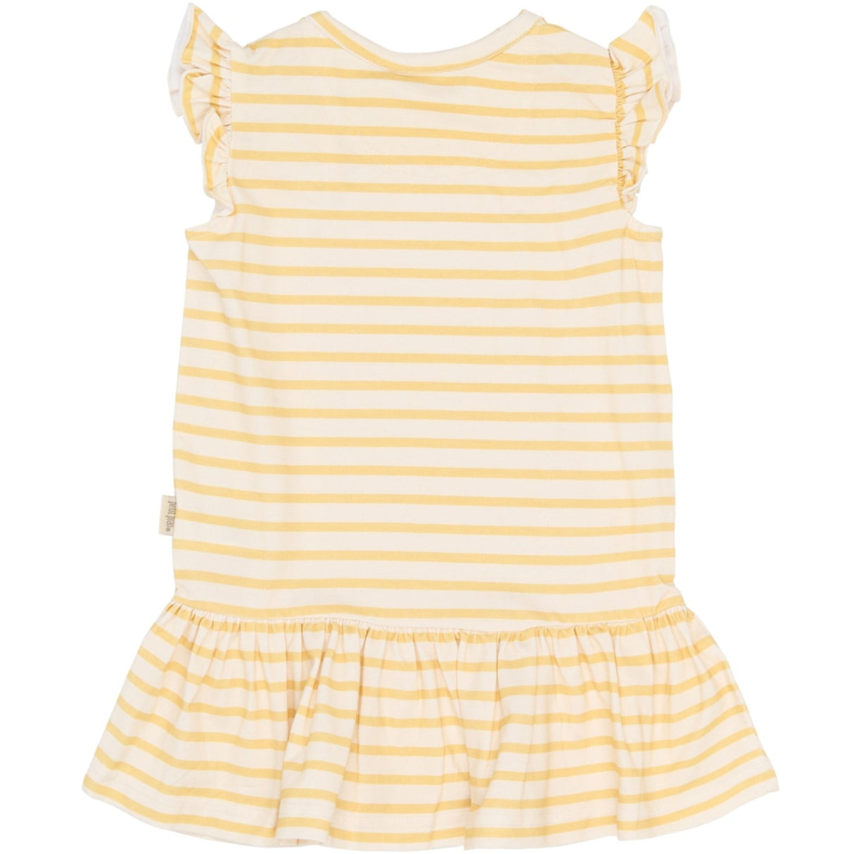 Petit Piao Dusky Citron Striped Ppsun S_L Dress