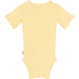Petit Piao Mellow Yellow Ppsuze S_S Pointelle Body