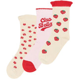 minipop® Cherry Tomato Marry Bamboo Socks 3-Pack