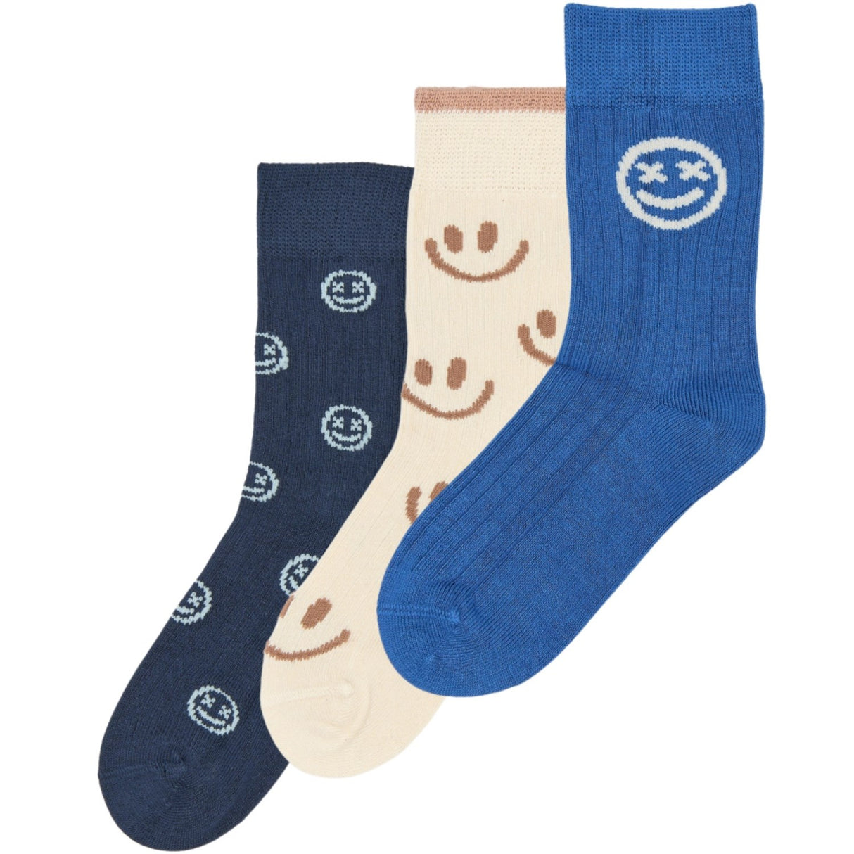 minipop® Strong Blue Moe Bamboo Socks 3-Pack