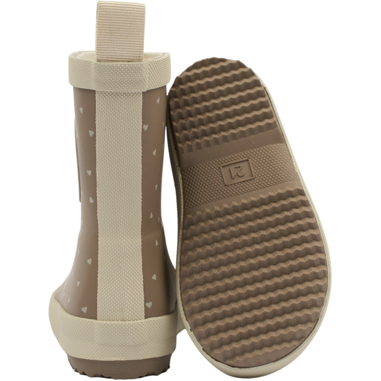 Pom Pom Heart AOP Bliss Rubber Boot AOP