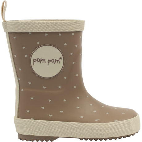 Pom Pom Heart AOP Bliss Rubber Boot AOP