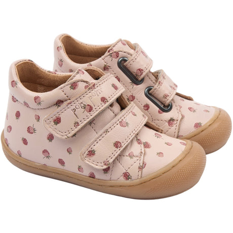 Pom Pom Dusty Rose Strawberry AOP Pax Baby Shoe
