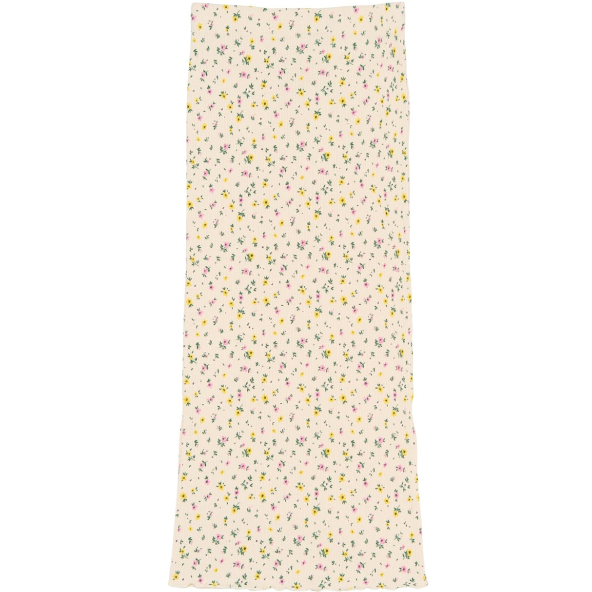 The New Gardenia Aop Tnsummer Long Rib Skirt