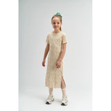 The New Gardenia Aop Tnsummer S_S Long Rib Dress