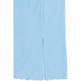 The New Forever Blue Tnrya Long Rib Skirt