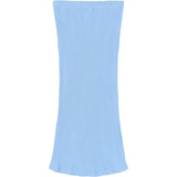 The New Forever Blue Tntove Long Rib Skirt