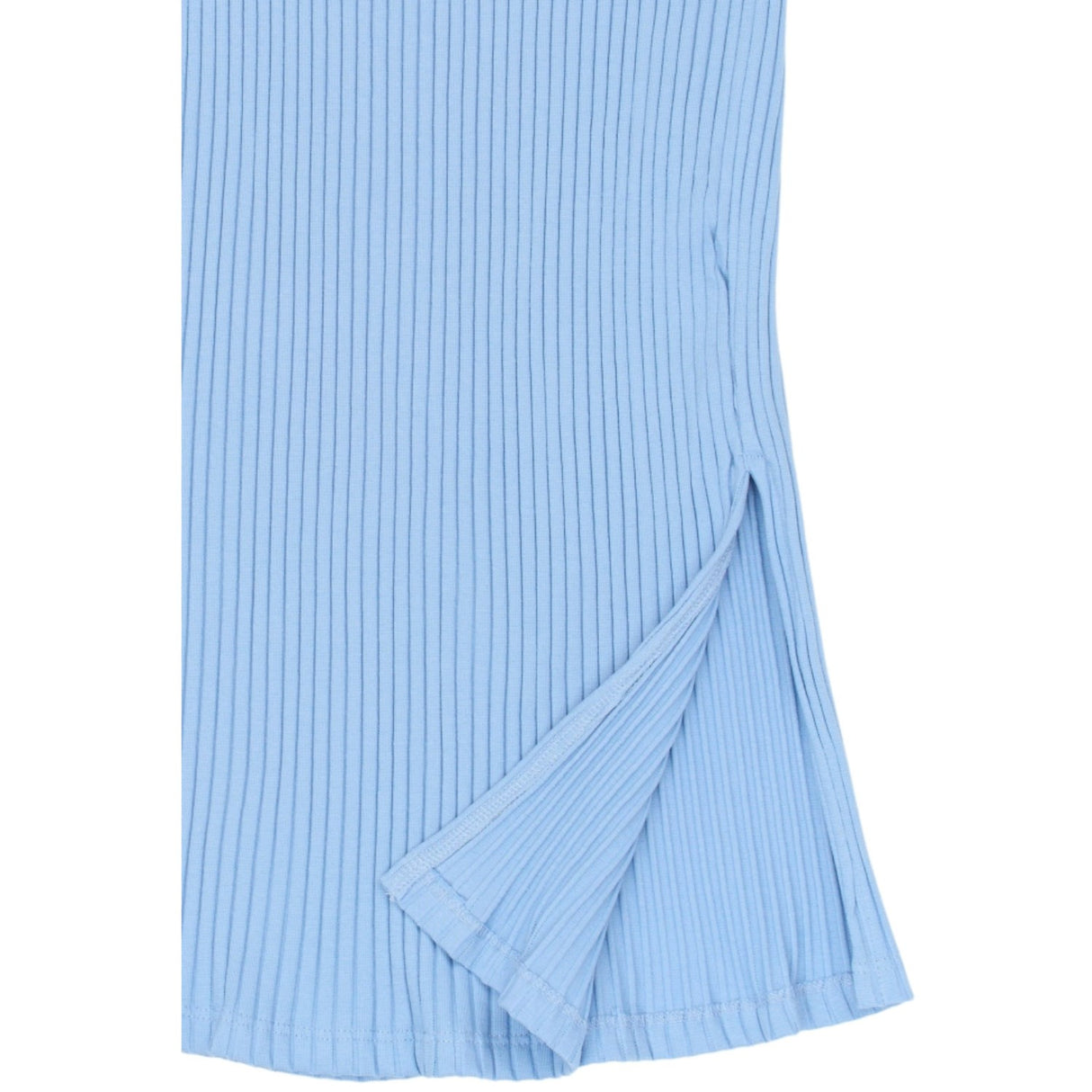 The New Forever Blue Tntove Long Rib Skirt