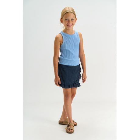 The New Navy Blazer Tntessa Wrap Shorts