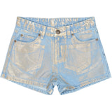 The New Light Blue Denim Tnrosanna Regular Fit Denim Shorts