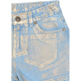 The New Light Blue Denim Tnrosanna Regular Fit Denim Shorts