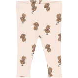 THE NEW Siblings Silver Peony Aop Tnsbsona Rib Leggings