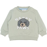 THE NEW Siblings Aqua Gray Tnsbsacarias Sweatshirt