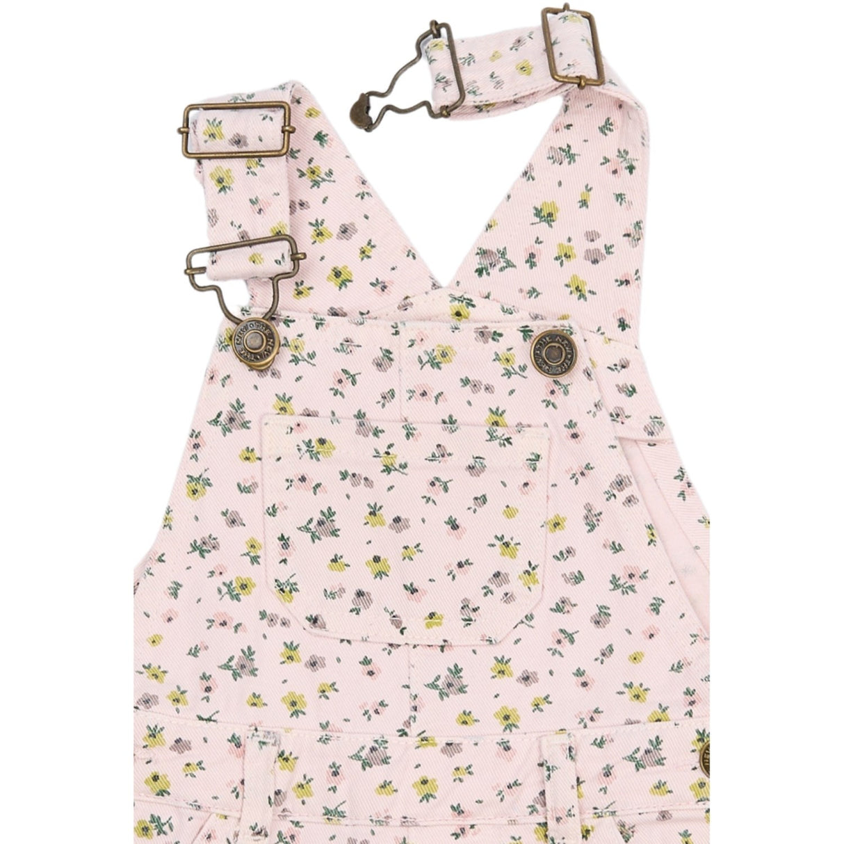 THE NEW Siblings Light Lilac Aop Tnstsif Denim Dungarees