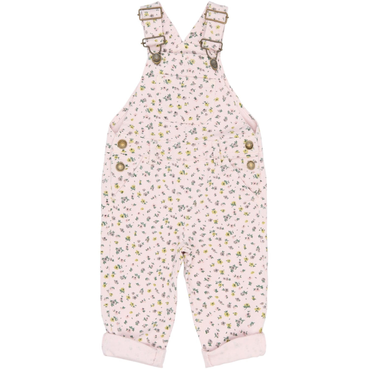 THE NEW Siblings Light Lilac Aop Tnstsif Denim Dungarees