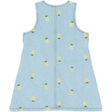 THE NEW Siblings Light Blue Denim Emb Tnstsaja S_L Denim Dress