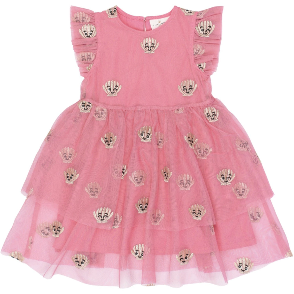 THE NEW Siblings Cashmere Rose Emb Tnsttulle S_L Dress