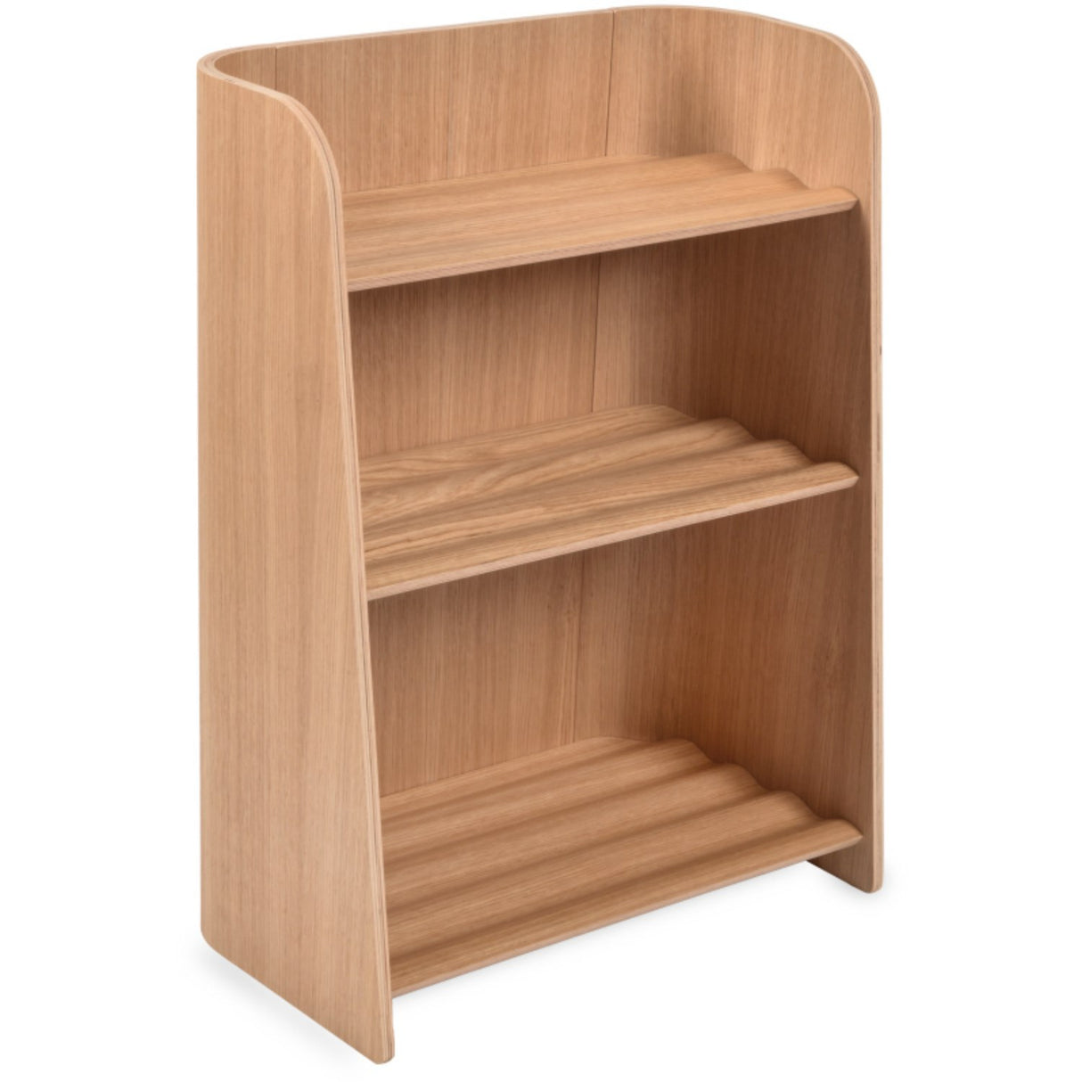 Curve Lab Natural Curvy Bookcase