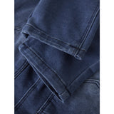 Name It Denim Blue Dark Sapphire Lurex Nmfsalli Slim Swe Jeans 1190-Bo Noos