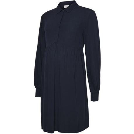 Mama;licious Navy Blazer Mlesra Lia Ls Wo Abk Dress 2F