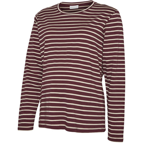 Mama;licious Windsor Wine Snow White Mlamila Vita Ls Jrs Top 2F Noos