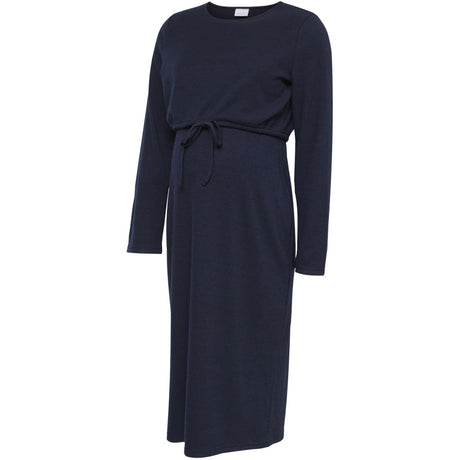 Mama;licious Navy Blazer Mlriga June Ls Midi Dress 2F