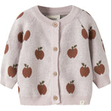 Lil'Atelier Hushed Violet Nbflulio Knit Card Lil Noos