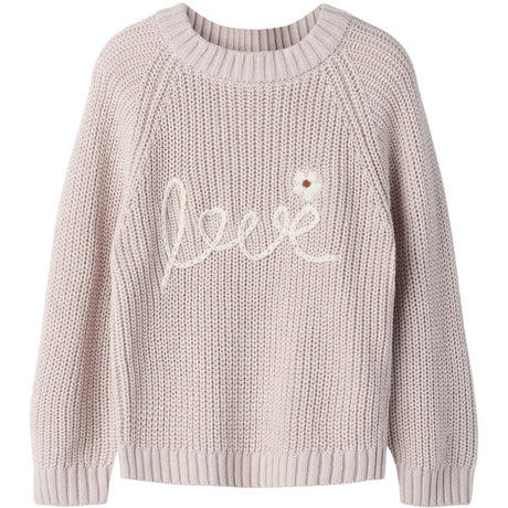 Lil'Atelier Hushed Violet Nmfemlen Emb Knit Lil