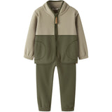 Lil'Atelier Winter Moss Nmmlaspektra Fleece Set 1Fo Lil