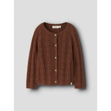 Lil'Atelier Maple Syrup Nmfkajsa Kas Ls Knit Card Lil