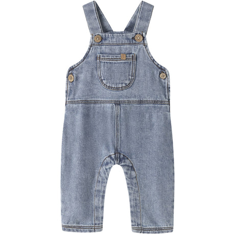 Lil'Atelier Medium Blue Denim Nbmkarole Loose Dnm Overall 2433-Cj Lil