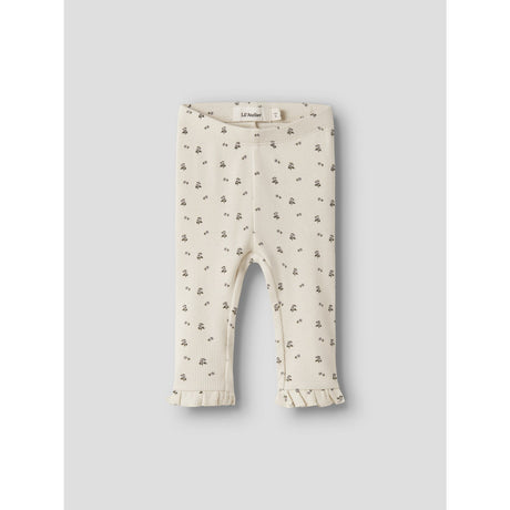 Lil'Atelier Turtledove Blue Flower Nbflago Mer Slim Leggings Lil