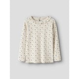 Lil'Atelier Turtledove Blue Flower Nmflago Mai Ls Slim Top Lil
