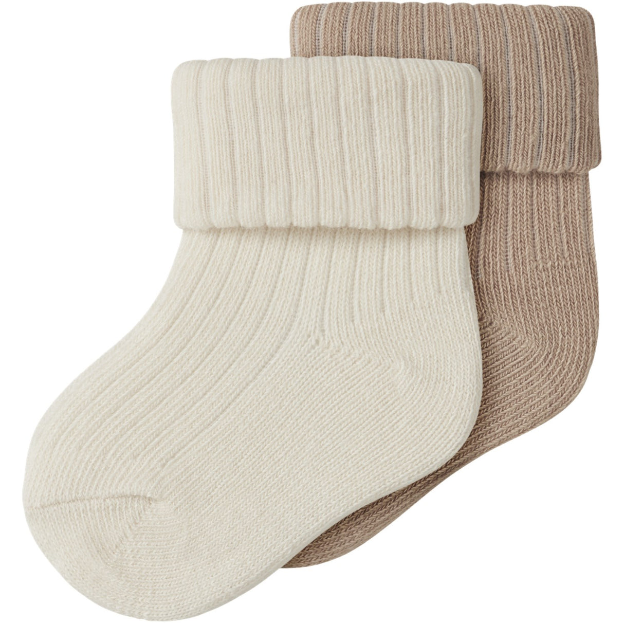 Name It Antique White Sesame Nbnnugat 2P Socks