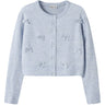 Name It Subdued Blue Nkfkarin Ls Knit Card