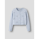Name It Subdued Blue Nkfkarin Ls Knit Card
