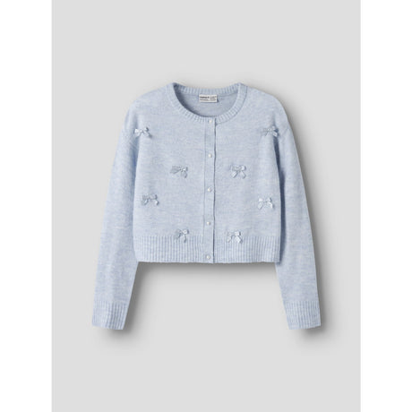Name It Subdued Blue Nkfkarin Ls Knit Card
