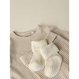 Name It Antique White Sesame Nbnnugat 2P Socks