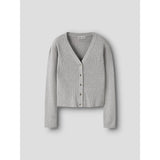 Name It Light Grey Melange Nkflarenlise Xsl Ls Knit Card